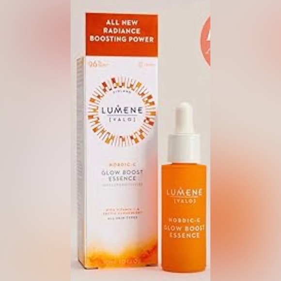 Lumene Nordic-C [Valo] Glow Boost Essence Serum for Face, .5 oz. - Picture 1 of 7
